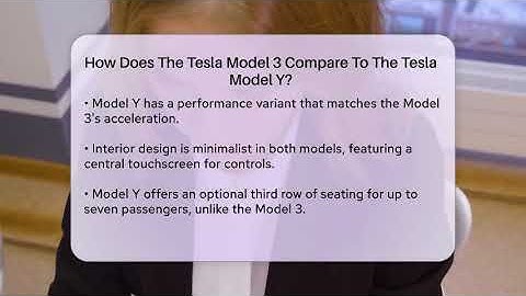 How Does The Tesla Model 3 Compare To The Tesla Model Y? - Talking Tech Trends