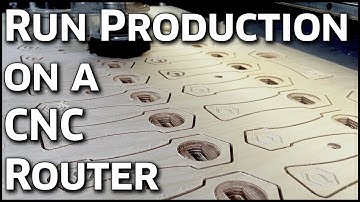 Mass Production on a Shapeoko 5 CNC Router - Lessons Learned
