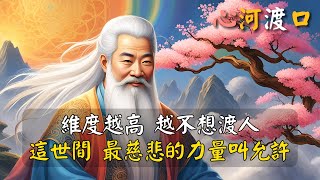 維度越高，越不想渡人，這世間最慈悲的力量叫「允許」！ 以先天磁場改運旺己、揭開封印，你就是宇宙之子！#心河渡口