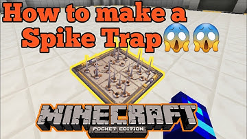 How to make a Spike trap in Minecraft