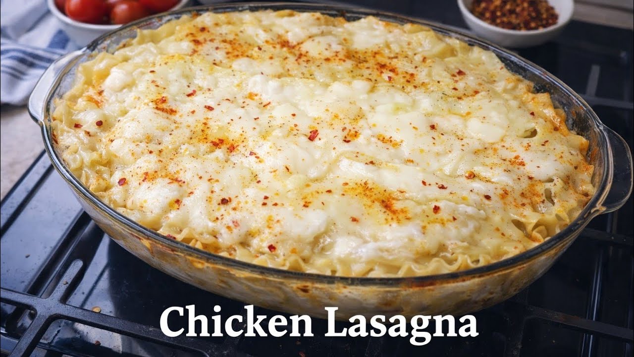 Chicken 🐔 Lasagna🤗 Recipe 😄