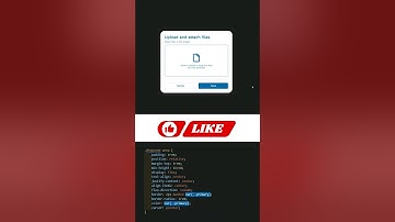 File upload Drop zone #html  #css #shorts #javascript