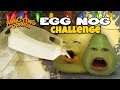 EGG NOG GALLON CHALLENGE! [Grapefruit & Pear]