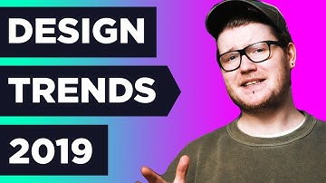 7 HUGE NEW Graphic Design TRENDS in 2019 ❓