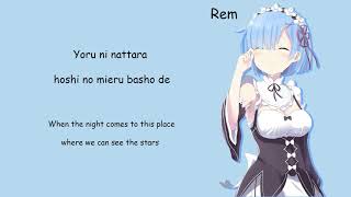 Wishing Lyrics | Rem(minase inori) | Re:Zero