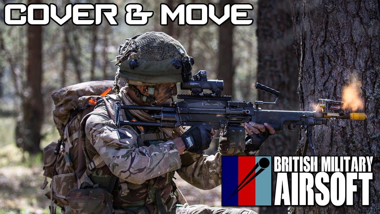 British Military Airsoft Cover and Move Tutorial YouTube
