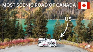 Driving on the most scenic route of British Columbia, Canada || Motorhome Series day 5 ||