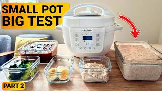 What the Instant Pot Mini Can Really Cook — Full Review Pt 2 (3.8L / 4QT)