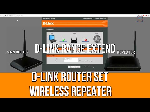 How to set dlink router as repeater | D-Link Router Setup As Wireless Repeater | Dlink range extend