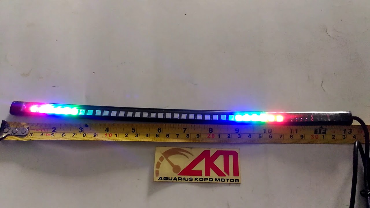 Lampu LED Fleksibel 7 Warna Mode Running LED COB Variasi Lampu LED Fleksibel 7 Warna Mode Running LED COB Variasi