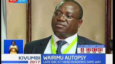 Autopsy reveals that lady found dead alongside Chris Msando was strangled