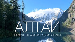 Алтай | Поход к Шавалинским озерам 2023