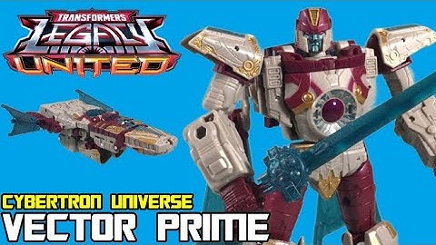Cybertron Universe Vector Prime Review - Transformers Legacy United