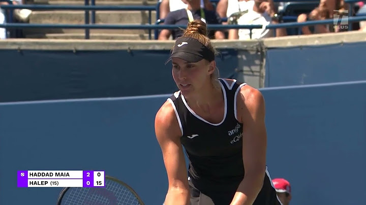 Beatriz Haddad Maia vs Simona Halep | Canadian Open Final 2022 | Full Match