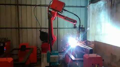 BORUNTE 6 AXIS ROBOT WELDING APPLICATION
