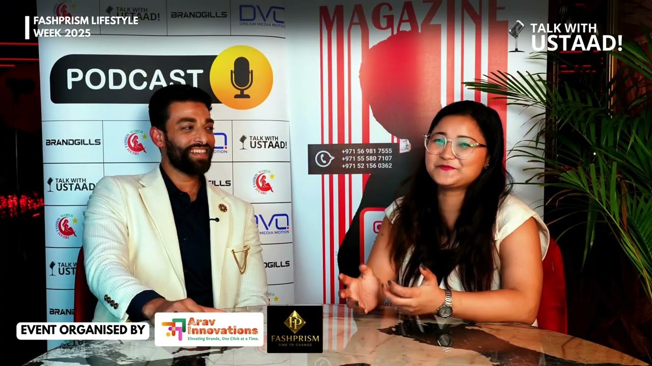 Ahmed Khaled | Fashion Influencer Journey in UAE | Talk with Ustaad