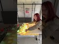 flexible LED transparent film screen#leddisplay #ledscreen #LEDPoster #SmartLED #HTURGB