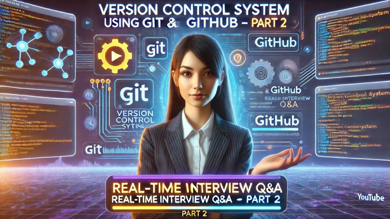 Version Control System using Git and GitHub Realtime Interview ...