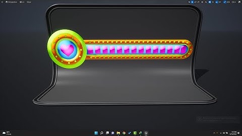 Progress bar UI Effect UE5 Download File