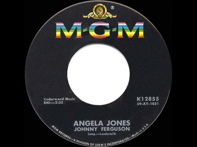 在 YouTube 上观看 1960 HITS ARCHIVE: Angela Jones - Johnny Ferguson 在 YouTube 上观看 1960 HITS ARCHIVE: Angela Jones - Johnny Ferguson
