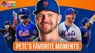 What Are Pete Alonso's Favorite Moments As a Met? | Meet at the Apple Podcast