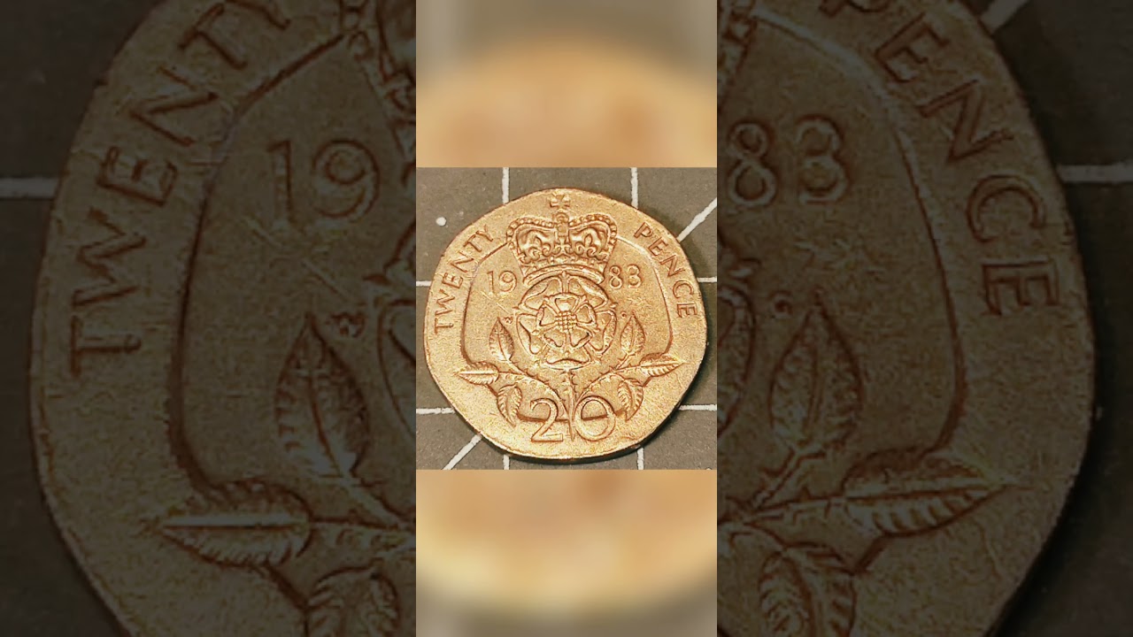 20 Pence 1983. (Elizabeth II) Reino Unido 🇬🇧