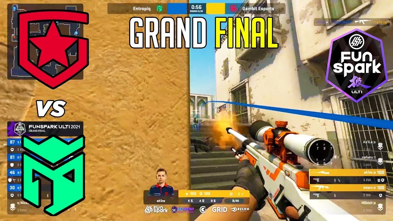 GRAND FINALE! - Gambit vs Entropiq - Funspark ULTI - HIGHLIGHTS l CSGO LATEST MATCH HIGHLIGHT