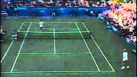 Pete Sampras great shots selection against Stefan Edberg (US Open 1992 FINAL)