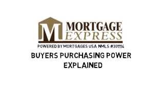 Buyers Purchasing Power Explained