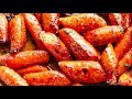 Honey garlic butter roasted carrots
