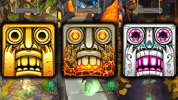 Temple Run 2 Sky Summit Vs Temple Run 2 Volcano Island Vs Temple Run 2 Spirits Cove