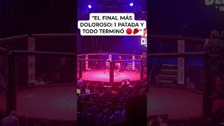¿ERROR TÉCNICO O JUEGO SUCIO? 🛑 La Patada que Arruinó la Noche #EfectoKO #ufc #boxeo #negocios #mma