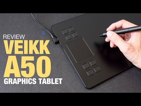 Veikk A50 Graphics Tablet (review)