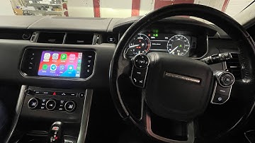 Installation of Wireless Carplay & Android Auto Box on Range Rover Sport - MAK Coding