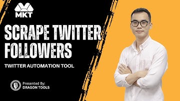 How To Scrape And Export ALL Twitter Followers, Following of Any User