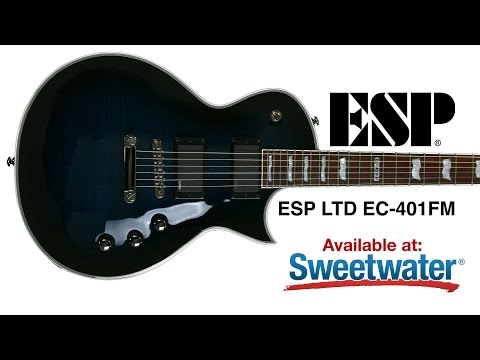 ESP LTD EC-401FM Electric Guitar Review by Sweetwater