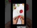 #diy flower lamp 🪔.. flower lamp banane ka aasan tarika 🌷🌷🌷