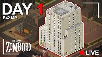 Build 42 Multiplayer Day 1 Stream | Project Zomboid