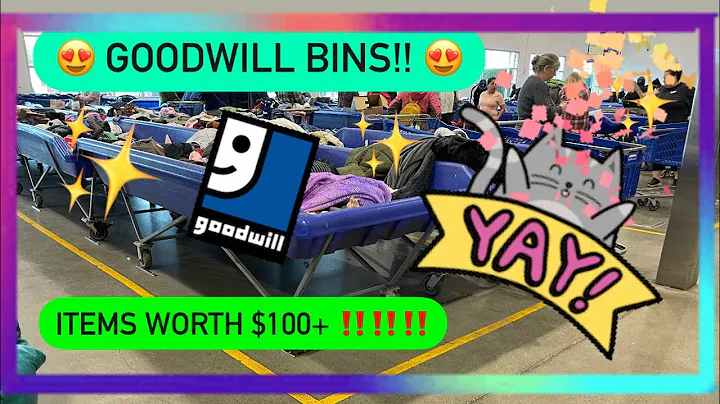 Let’s GOOO to Goodwill Bins! I Found Items Worth $100+! Thrift With Me For Resale! ++HAUL