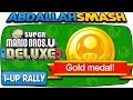 🥇 How To Earn ALL 1-Up Rally GOLD MEDALS In New Super Mario Bros U Deluxe!