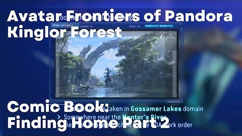 Avatar Frontiers of Pandora Comic Book: Finding Home Part 2 (PS5 Gameplay Walkthrough)
