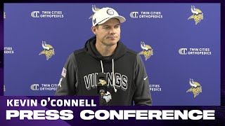Kevin O’Connell on Minnesota Vikings Preparing for Philadelphia Eagles in Week 7