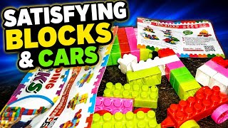 9.37 Minutes Satisfying Toy Blocks &amp; Cars Play | Colorful Building Blocks Fun