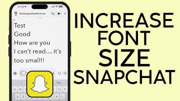 How to Increase Font Size on Snapchat and Make Chat Easier to Read (2023)