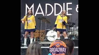 Every Night Every Morning ~ Maddie &amp; Tae - Broadway Block Party
