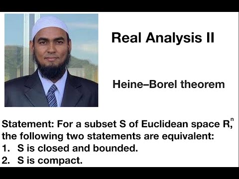 Heine–Borel theorem |