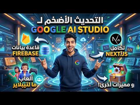 تحديثات ضخمة في    بناء تطبيقات كاملة بضغطة زر