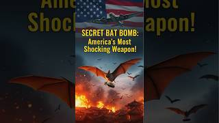 History Legends Reveal: America’s Crazy Bat Bomb Weapon in WWII #shorts