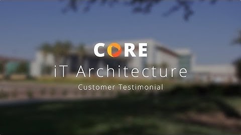 Customer Testimonial: iT Architecture