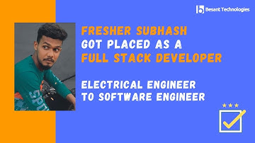 Besant Technologies Electronic City Reviews | EEE Student to Full Stack Developer | Success Story